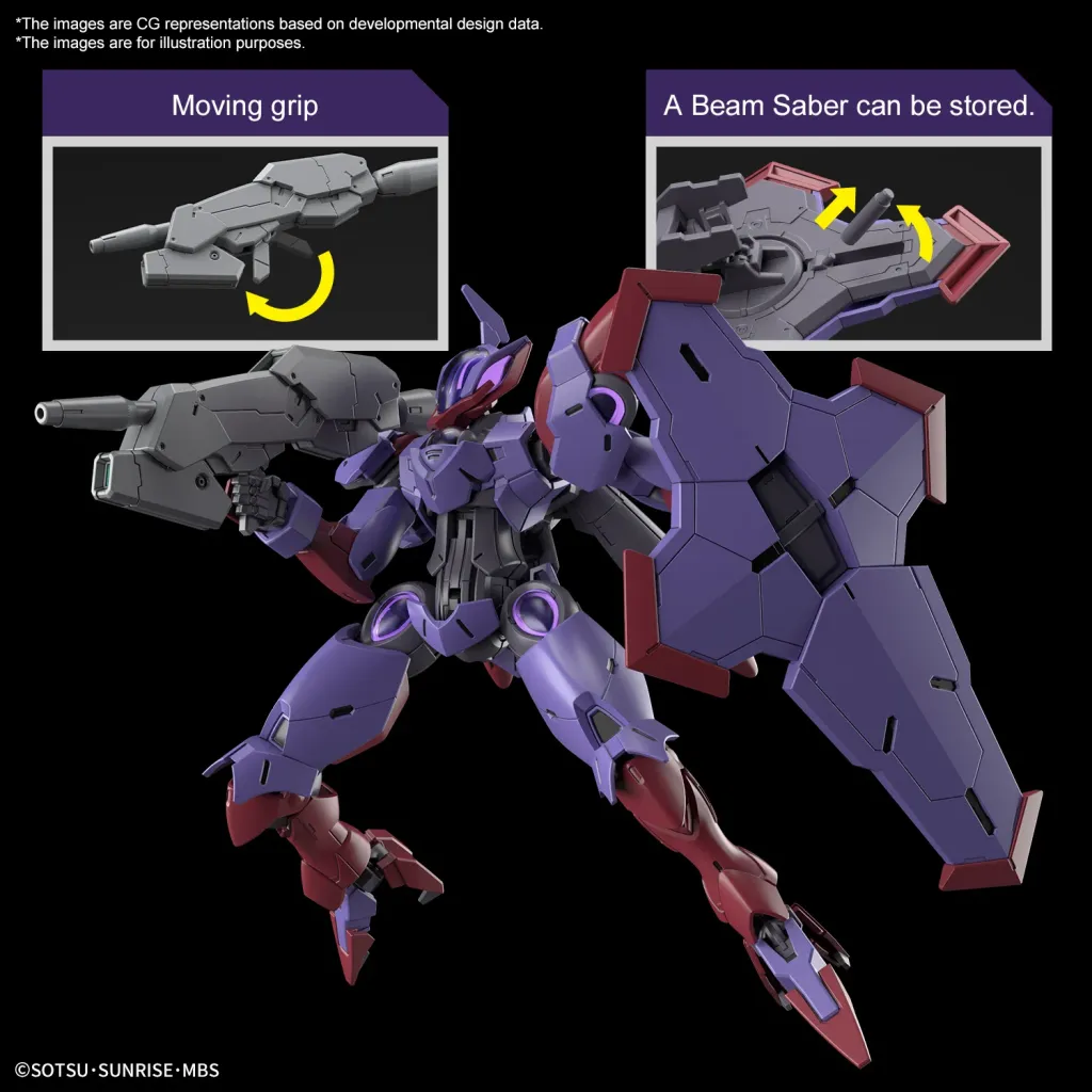THE WITCH FROM MERCURY - HG 1/144 Beguir-Pente - Model Kit